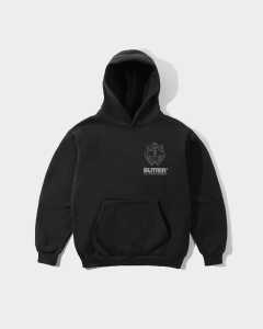 Butter Goods Fossil PO Hood Black