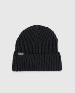 Patagonia Fishermans Rolled Beanie Black