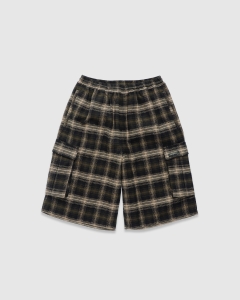 Yardsale Shoreline Plaid Shorts Blue