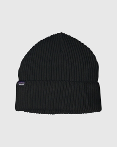 Patagonia Fishermans Rolled Beanie Black