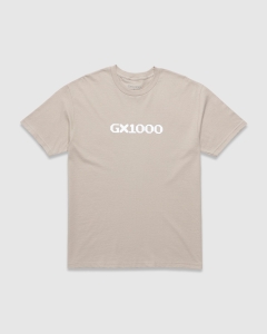 GX1000 OG Logo T-Shirt Sand/White
