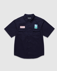 GX1000 Fertilizer SS Shirt Dark Blue