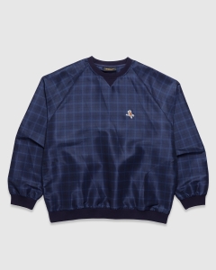 Walker Gold Label Windbreaker Crew Navy Check
