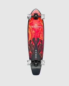 Globe The All-Time Complete Longboard Red Flames