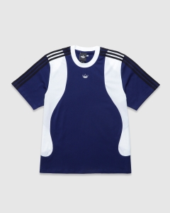 Adidas Tyshawn T-Shirt Dark Blue/White