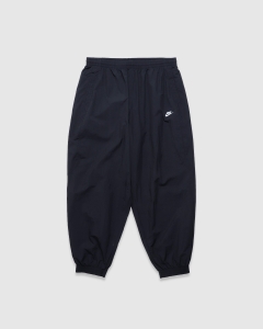 Nike Club Oversized Woven Track Pants Black/White