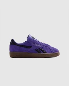 Reebok Club C Grounds UK Royal Purple/Digital Lime/Gum
