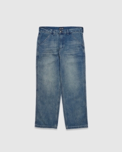Passport Workers Club Bootcut Jean Faded Wash Indigo
