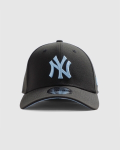 New Era 3930 New York Yankees Flexfit Black/Sky Blue