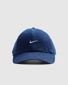 Nike Club Denim Swoosh Strapback College Navy/White