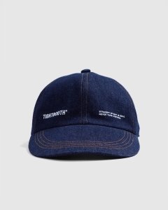 Tightbooth Label Logo Denim 6 Panel Indigo