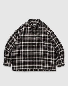 Tightbooth Plaid LS Shirt Black