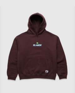 Xlarge Frog PO Hood Pigment Chocolate Plum