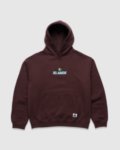 Xlarge Frog PO Hood Pigment Chocolate Plum
