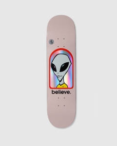 Alien Workshop Believe Hologram 1 Deck Pink