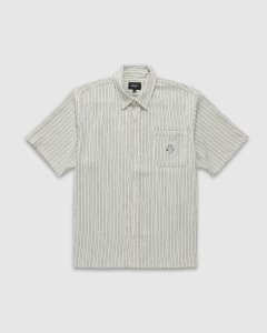 Huf Apollo Striped SS Shirt Natural