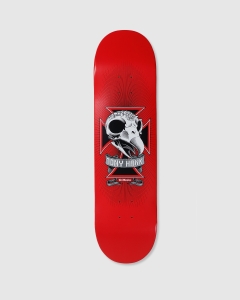 Birdhouse Tony Hawk Skull Deck Red