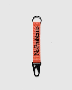 No Problemo Mini Problemo Carabiner Keychain Orange