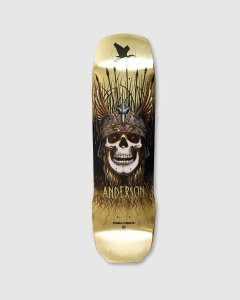 Powell Peralta Andy Anderson Heron Skull Deck Gold Foil