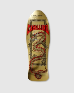 Powell Peralta Caballero Chinese Dragon Deck Gold Foil