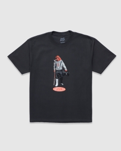 Pleasures Now x Daft Punk DA Funk T-Shirt Faded Black
