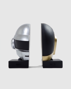 Pleasures Now x Daft Punk Helmets Bookend Metallic