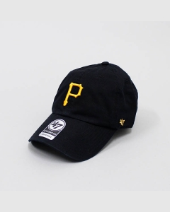 47 Brand Clean Up Pittsburgh Pirates Strapback Black