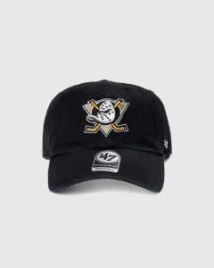 47 Brand Clean Up Anaheim Ducks Strapback Black