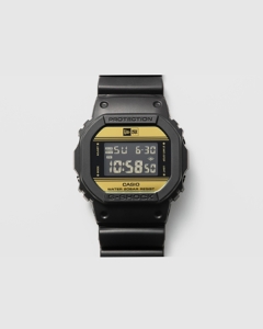 Casio G Shock Digital New Era Tie Up Black/Gold DW5600NE-1D