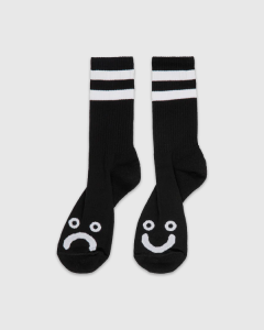 Polar Happy Sad Socks Black