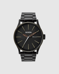 Nixon Sentry SS Matt Black/Industrial Green