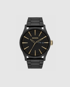 Nixon Sentry SS Matte Black/Gold