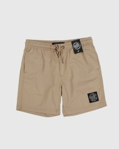 Santa Cruz Cruzier Solid Youth Short Tan