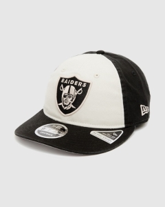 New Era 950RC Oakland Raiders Retro Strapback Stone/Black