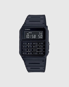 Casio Calc Black Case Band CA53WF-1B