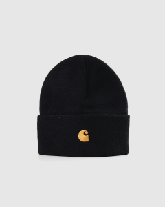 Carhartt WIP Chase Beanie Black/Gold