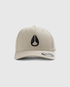 Nixon Deep Down Flexfit Athletic Fit Khaki