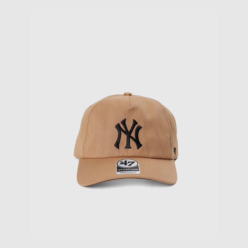New York Yankees Khaki 47 Brand Captain Snapback Hat