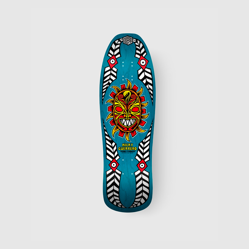 Powell Peralta Nicky Guerrero Mask Reissue Deck Blue | Fast