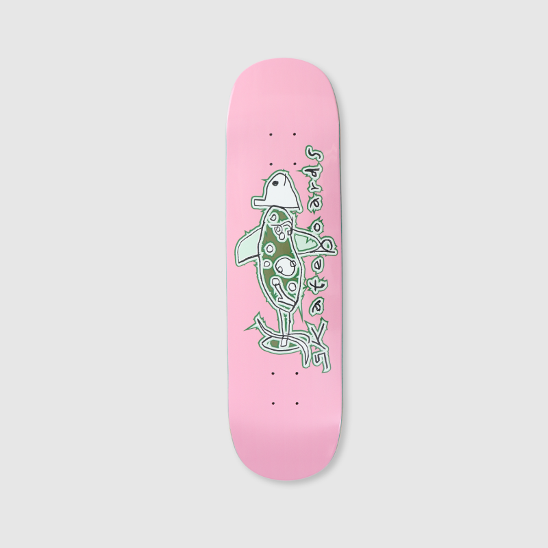 Frog Skateboards Rainbow Fish Deck Pink