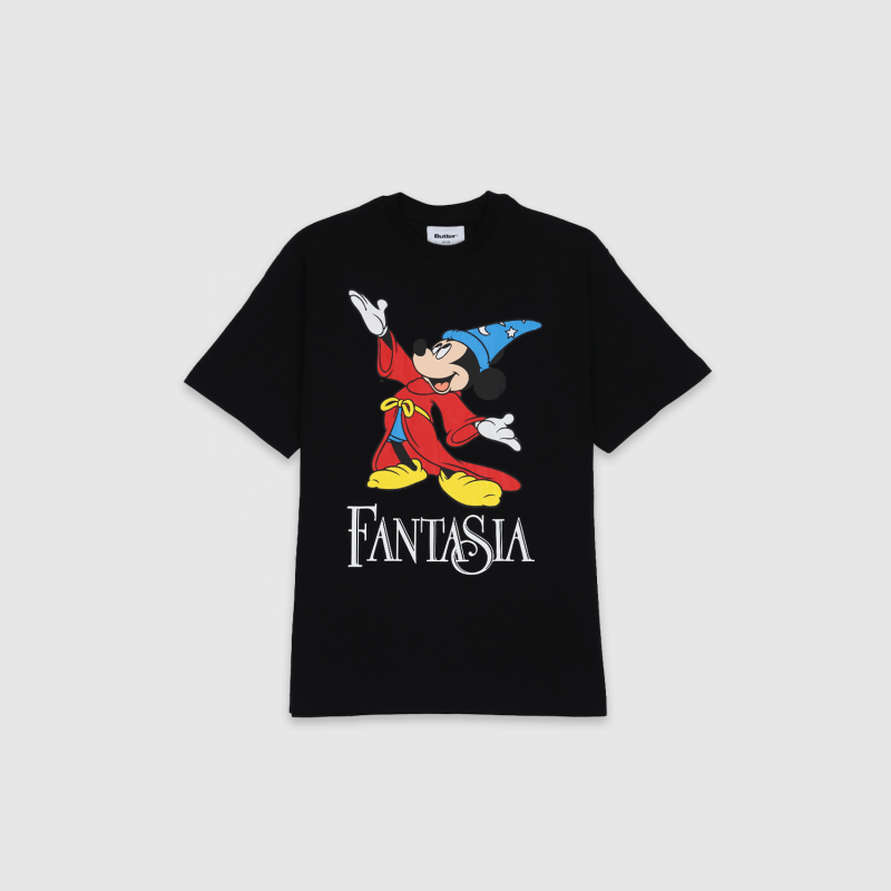Butter Goods x Fantasia T-Shirt Black | Fast Times Skateboar