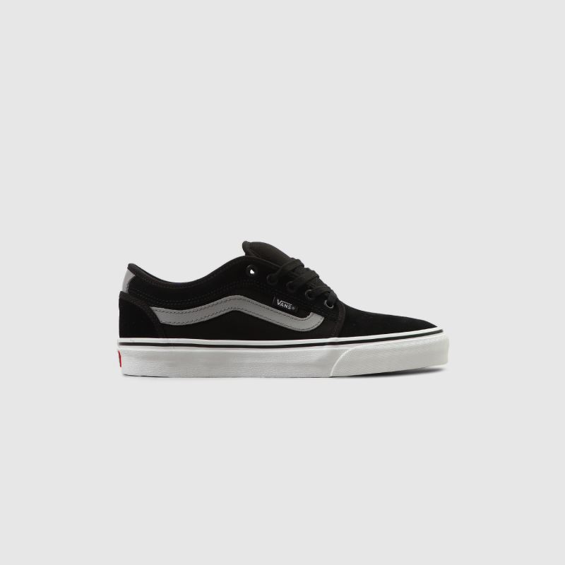 Vans Chukka Low Sidestripe Black/Grey/White | Fast Times Ska