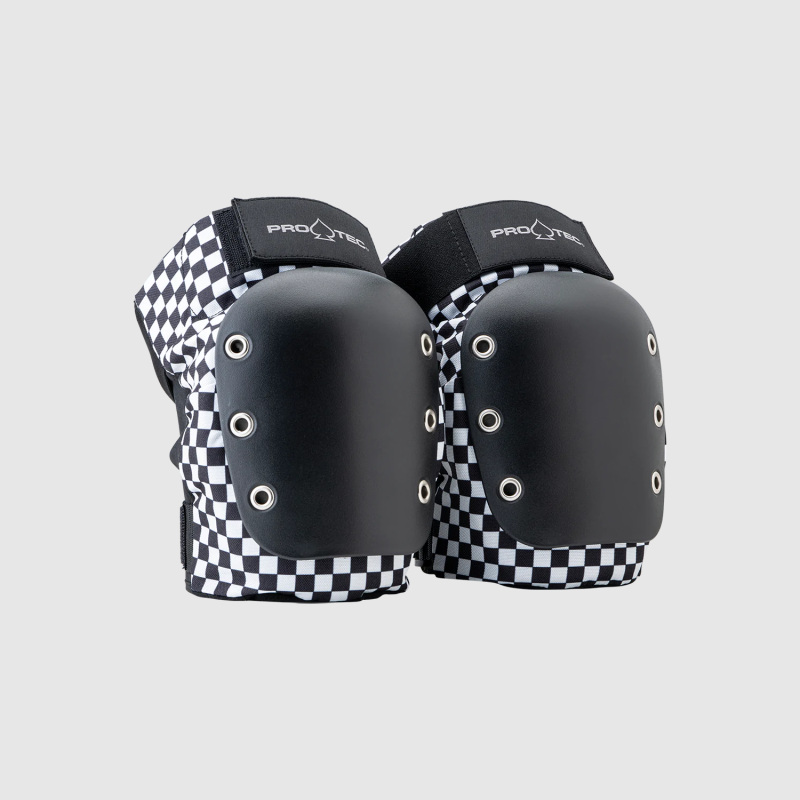 Pro Tec Protectors Street Knee Pad Open Back - Black (black