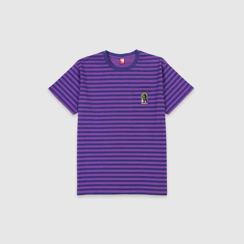 Alien Workshop x Dinosaur Jr Green Mind Striped Pocket T-Shi