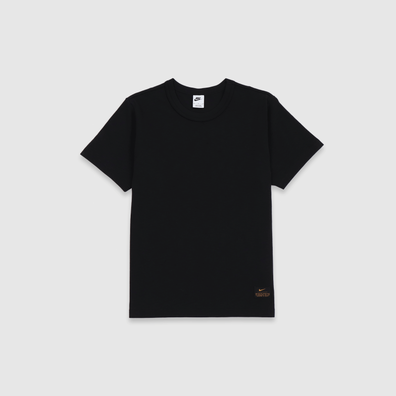 Nike NL Heavyweight Knit T-Shirt Black/Black | Fast Times Sk