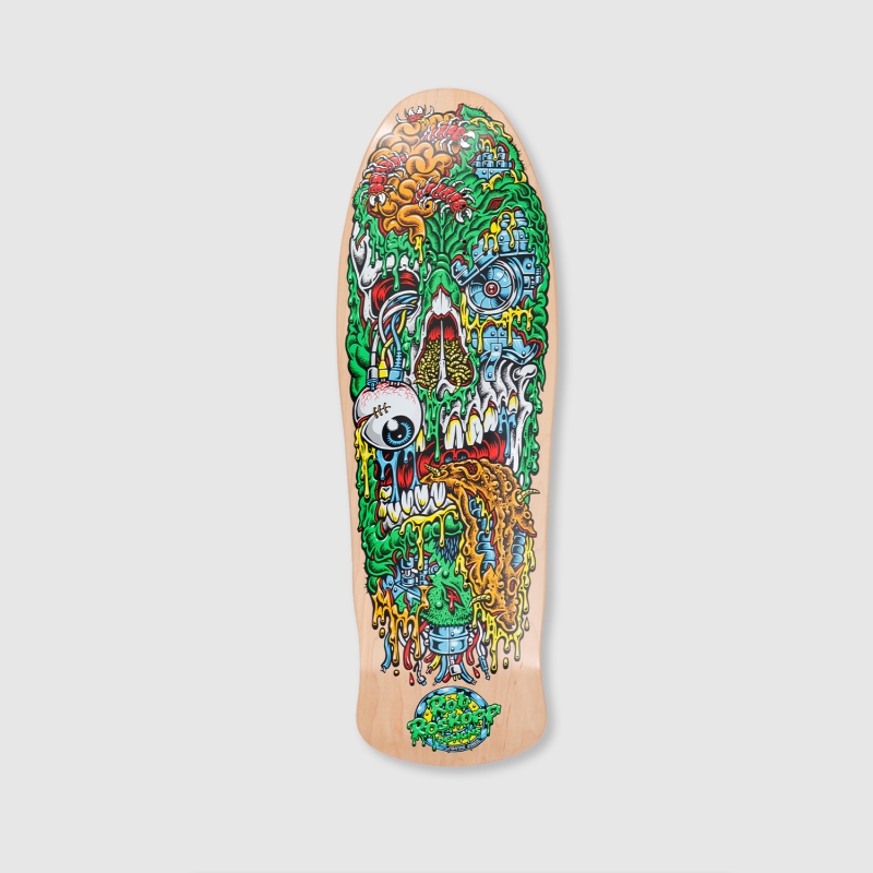 Santa Cruz Face Three Reissue Deck Rob Roskopp | Fast Times