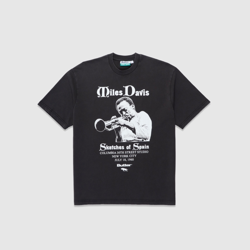 Butter Goods x Miles Davis Sketches Of Spain T-Shirt Washed