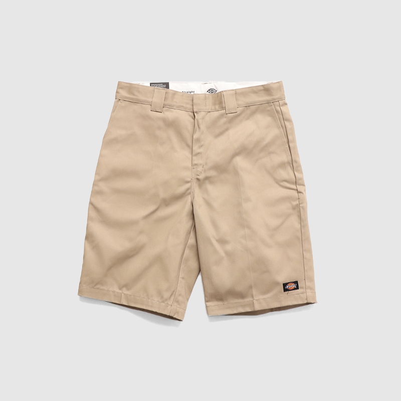 Dickies 131 Slim Straight Shorts Khaki Fast Times Skateboa