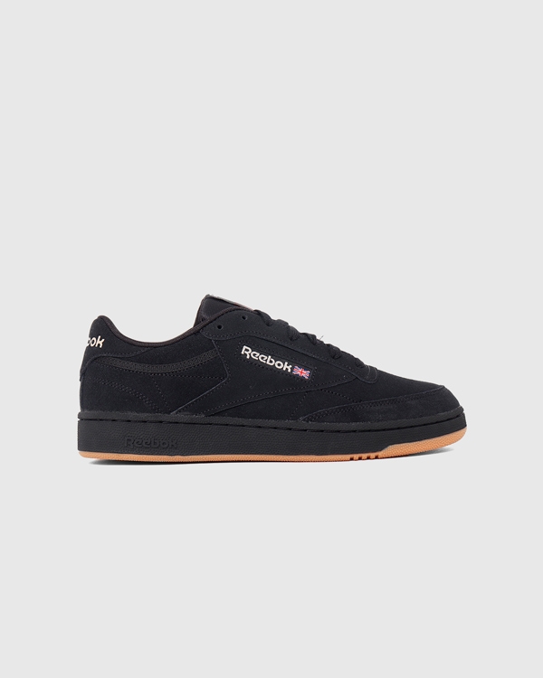 Black reebok with gum sole discount