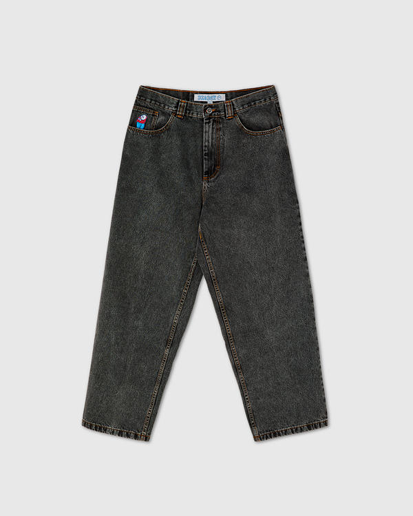 Polar Big Boy Jeans Washed Black | Fast Times Skateboarding